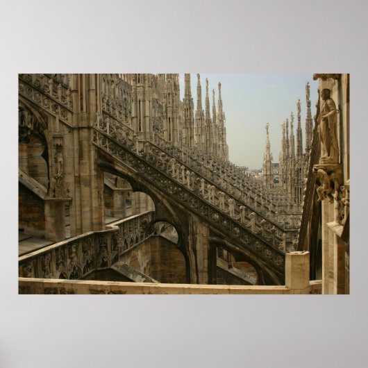 Milan Cathedral Poster (Voorkant)