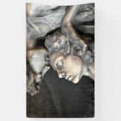 Milan Cemetery Statue Spandoek (Verticaal)