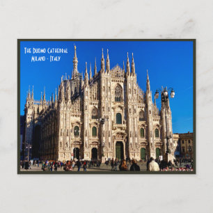 Milan Duomo Cathedral - Italië Briefkaart