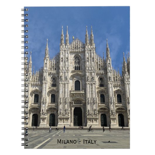 Milan Duomo Cathedral - Italië Notitieboek (Voorkant)