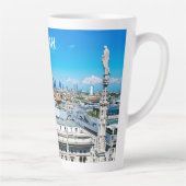 Milan en Italie skyline tasse de café (Droite)
