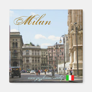 Milan Italië: coole magneetvormgeving Magneet
