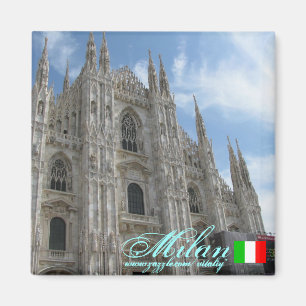 Milan Italië: coole magneetvormgeving Magneet