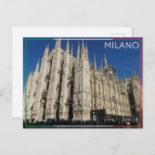 Milan - Italy Briefkaart (Voorkant / Achterkant)