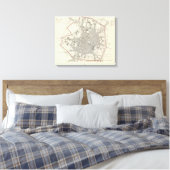 Milan Milano Canvas Afdruk (Insitu (Slaapkamer))