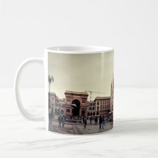 Milan Piazza Duomo Mug (Gauche)