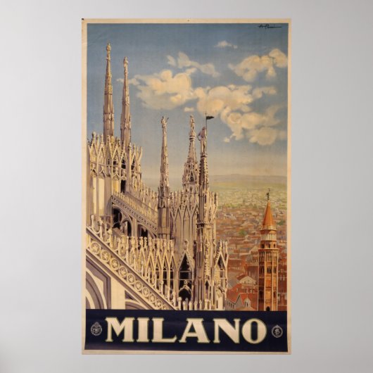 Milan Poster (Voorkant)