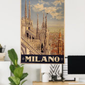 Milan Poster (Thuiskantoor)