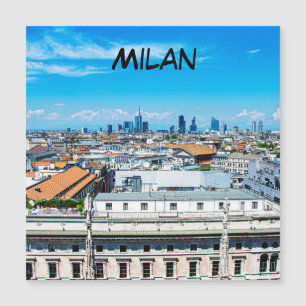 Milan skyline magnet