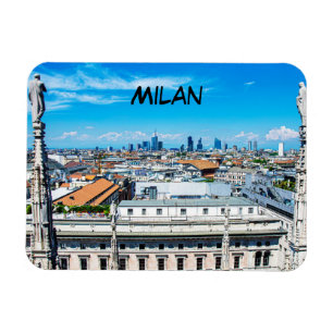 Milan skyline magnet magneet