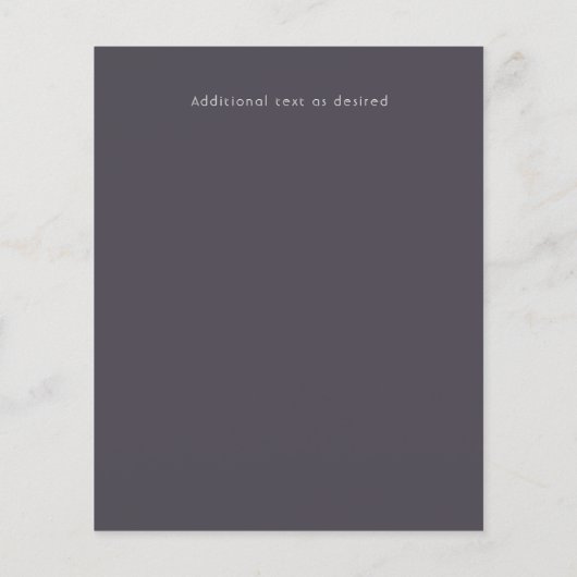 MILAN Skyline Trouw Uitnodiging Handgetekend Budge (Achterkant)