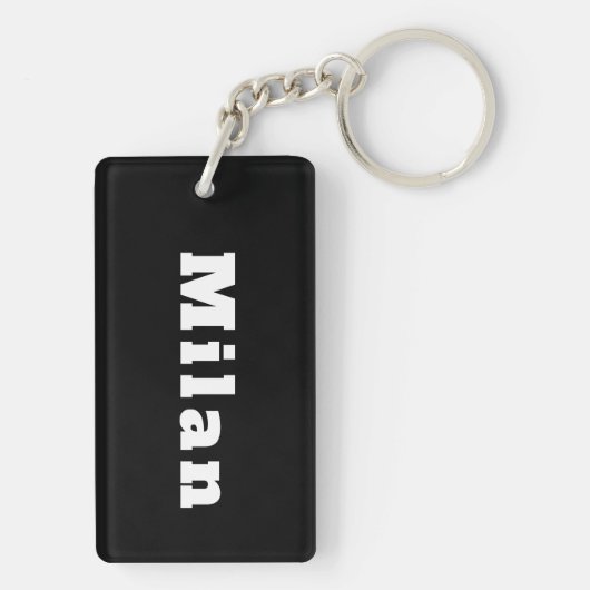 Milan Sleutelhanger (achterkant)