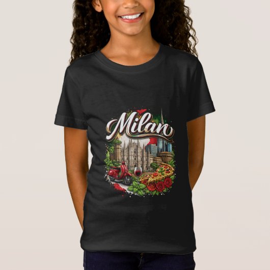 Milan T-shirt (Voorkant)