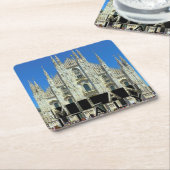 Milan Vierkante Kartonnen Onderzetter (Schuin)