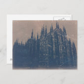 Milanese kathedraal briefkaart (Voorkant / Achterkant)