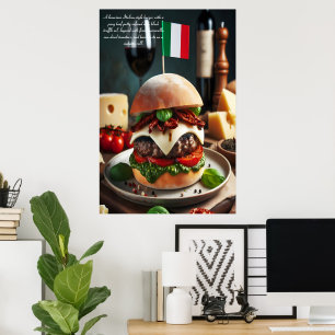 Milanese Munchies: Truffelschat 24x36 Poster