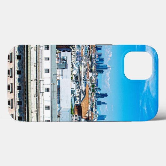 Milanese skyline Case-Mate iPhone case (Achterkant (horizontaal))