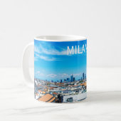Milanese skyline koffiemok (Voorkant links)