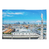 Milanese skyline kussensloop (Achterkant)