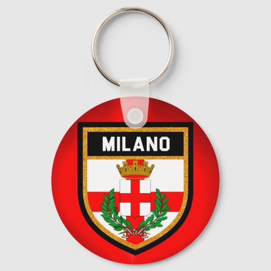Milano Flag Sleutelhanger (Voorkant)