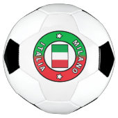 Milano Italia Voetbal (Gedraaid)