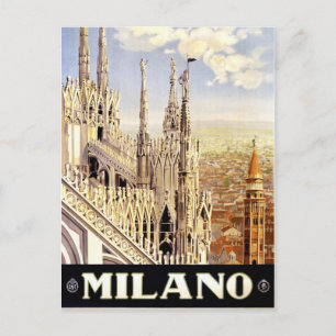 Milano, Italië briefkaart afbeelding