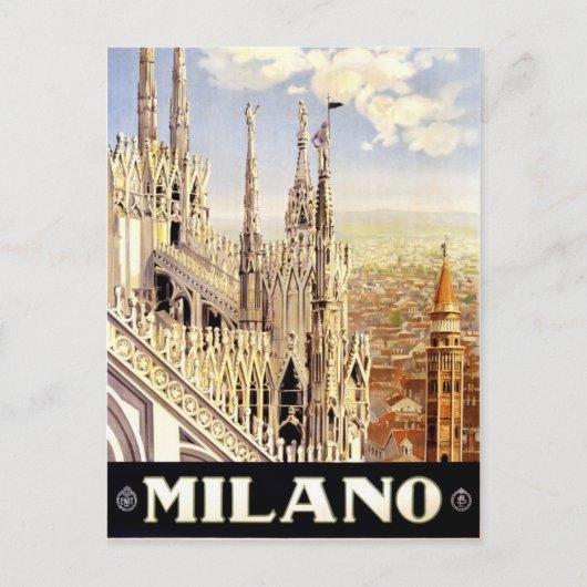 Milano, Italië briefkaart afbeelding (Voorkant)