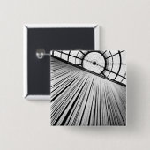 Milano Italy, display at the Galleria Vierkante Button 5,1 Cm (Voorkant /achterkant)