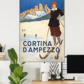 Milano  Italy Vintage Travel Poster (Bureau à domicile)
