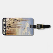  Milano Milaan Italië, aangepast bagagelabel (Voorkant horizontaal)