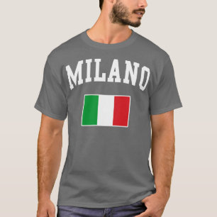 Milano Milaan Italië Italiano Italië Italiaanse Vl T-shirt