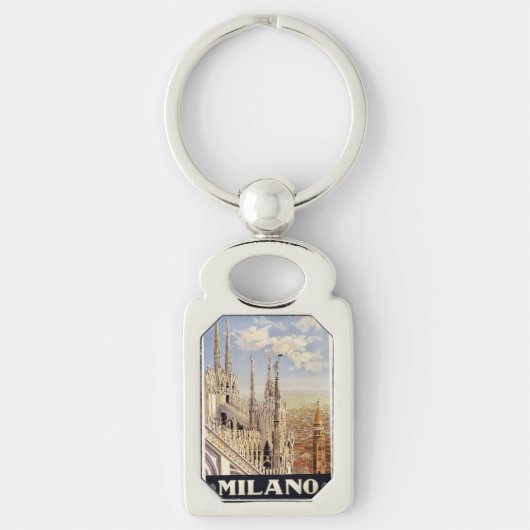  Milano Milaan Italië sleutelhanger (Voorkant)