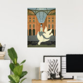 Milano, Milan Italie Poster Vintage voyage (Bureau à domicile)