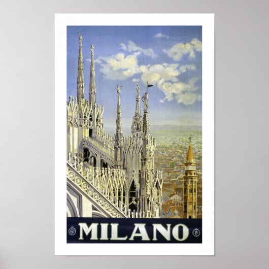 Milano Poster (Voorkant)