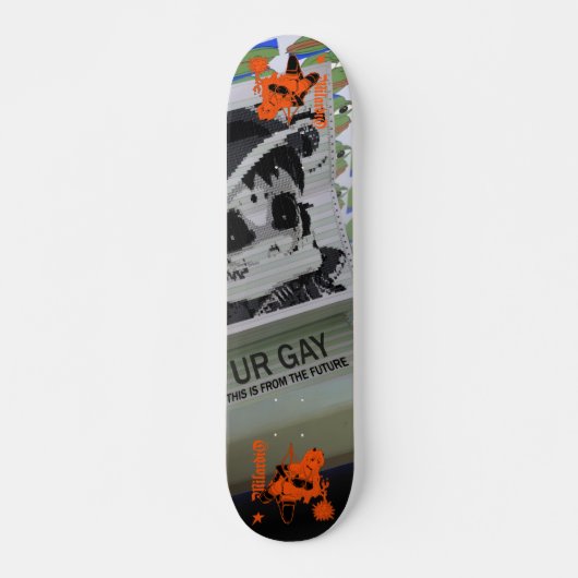 milardio says ur gay skateboard (Devant)