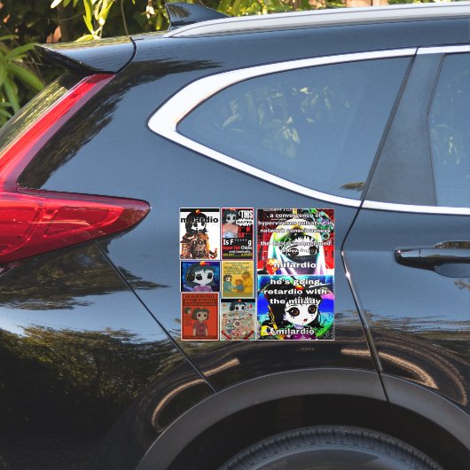 Milardio stickerpakket sticker (Auto Zijkant)