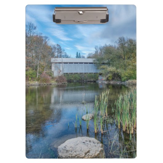 Milby Covered Bridge 2 Klembord (Voorkant)