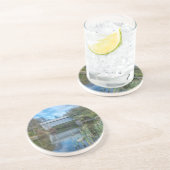 Milby Covered Bridge 2 Zandsteen Onderzetter (Zijkant)