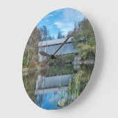 Milby Covered Bridge Grote Klok (Hoek)