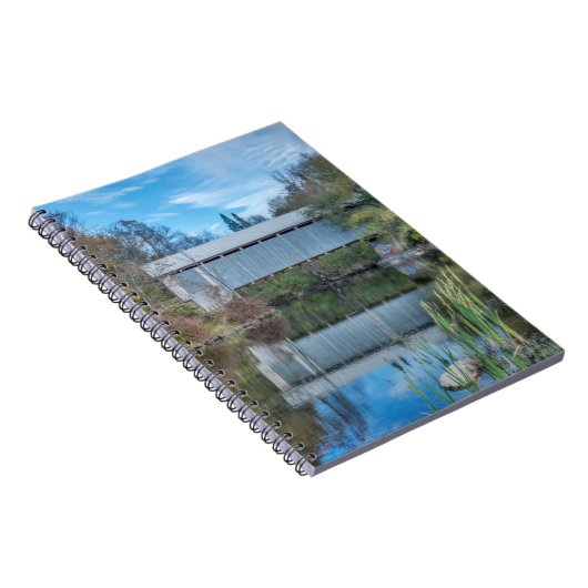 Milby Covered Bridge Notitieboek (Rechterzijde)