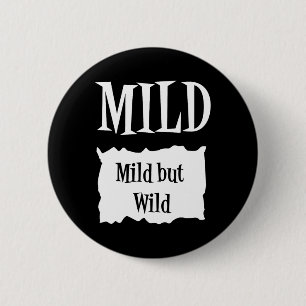Mild - Hot Packet Halloween Taco Kostuum Ronde Button 5,7 Cm