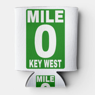 Mile 0 Key West Road Sign. Blikjeskoeler