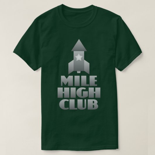 Mile High Club T-shirt (Design voorkant)