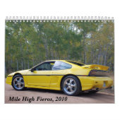 Mile High Fieros, 2010 Kalender (Hoes)