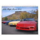 Mile High Fieros 2011 Kalender (Hoes)