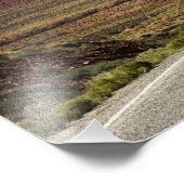 Mile Marker 13 Utah Highway Monument Valley Foto Afdruk (Hoek)