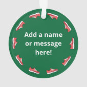 Miles be Merry Ornament (achterkant)