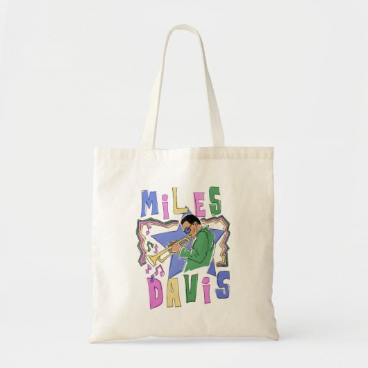 Miles Davis Tote Bag (Voorkant)