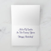 Miles De Sourires Carte Anniversaire (Intérieur)