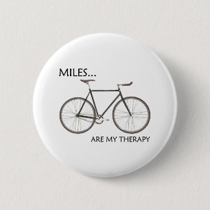 MIles is mijn therapie Ronde Button 5,7 Cm